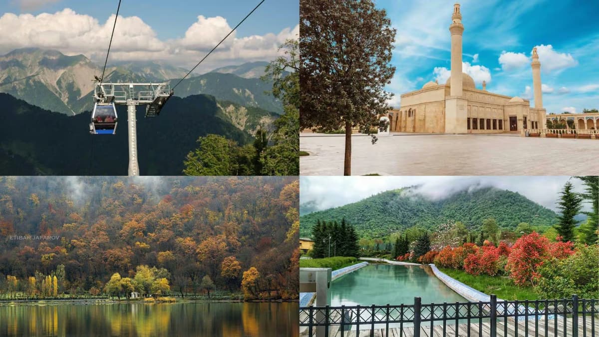 Baku-Gabala-Shamakhi-Tufandag -Nohur lake - Lavender fields